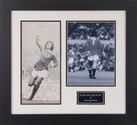 George Best Celebration Signed Picture
